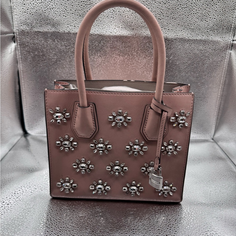 Embellished Pink Handbag